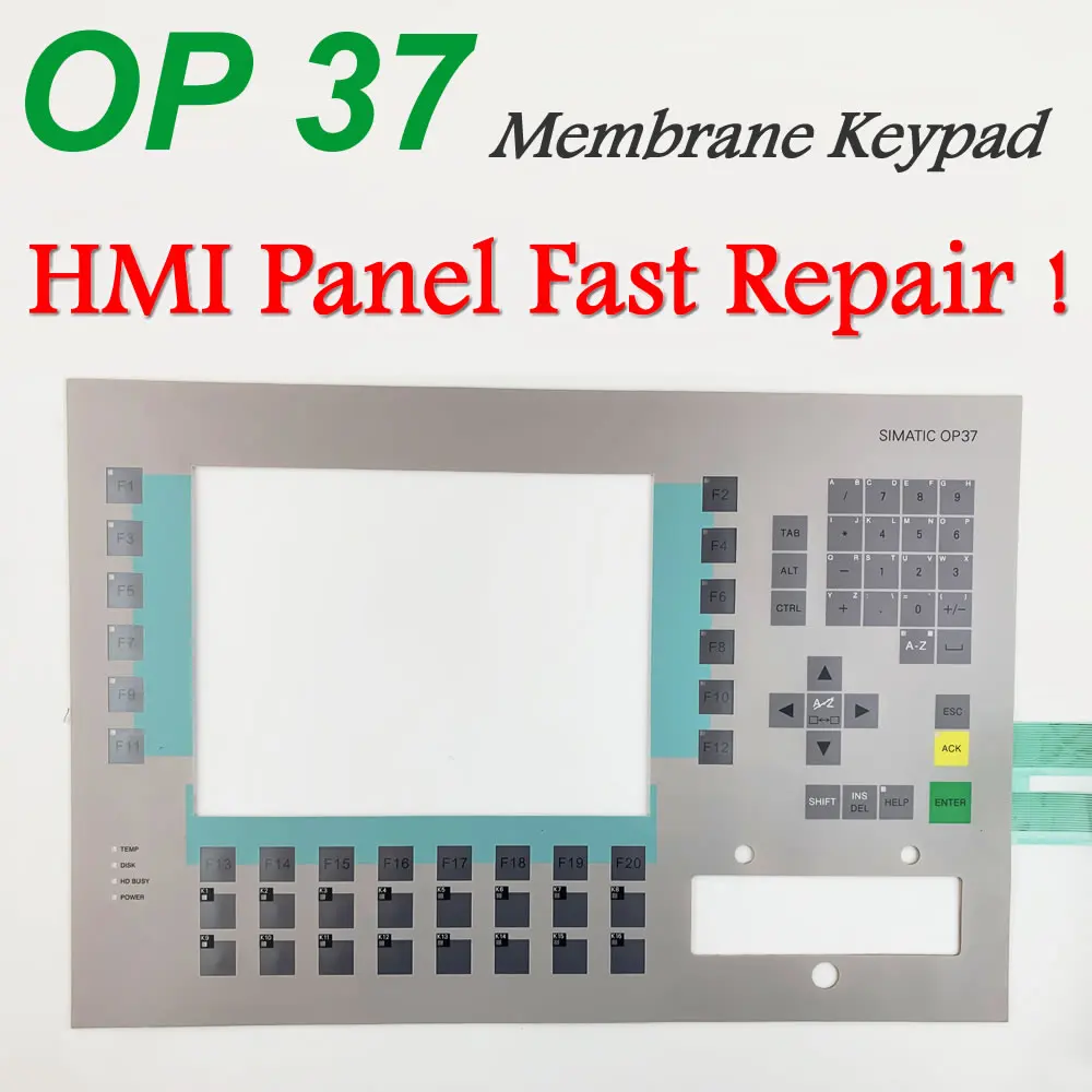Новинка для 6AV3637 1ML00 0CX0 SIMATIC OP37 мембранная клавиатура ремонта панели оператора