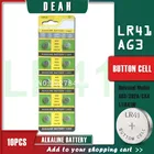 Щелочные батарейки DEAH 10 шт., 1,55 в, AG3 LR41, SR41 392 192 AG 3 L736 384 SR41SW CX41, кнопочные батарейки для часов, игрушек, светодиодные