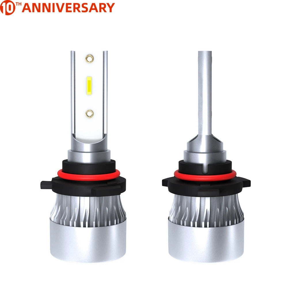 HST Original 9005 LED Auto Bulb 1902 12v 60w H1 H4 H7 H11 frete gratis para brasil sopt turbo led light car CSP 6000K Car Light|Передние