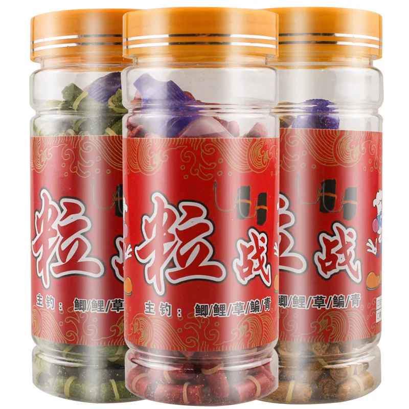 

150G Fishing Bait Smell Grass Carp Baits Fishing Baits Lure Formula Insect Particle Rods ED-shipping