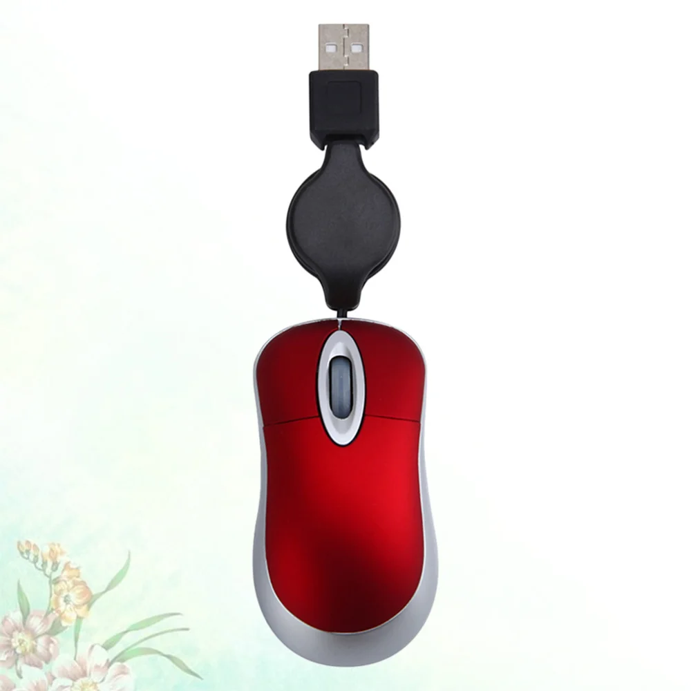 

Creative USB Wired Mini Telescopic Computer Notebook Portable (Red)