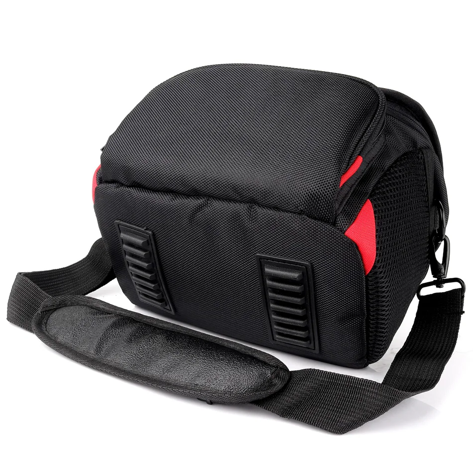 high capacity dslr camera bag photo bag case for canon eos camera nikon sony olympus omd fujifilm backpack lens shoulder bags free global shipping