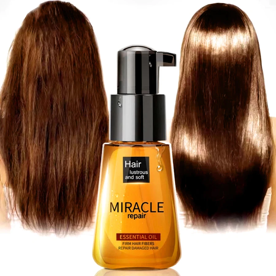 

LAIKOU 70ml Hot Moroccan Pure Argan Oil Hair Essential Oil Increase the Gloss Repair Dry Hair Types hair Mask Keratin Mira