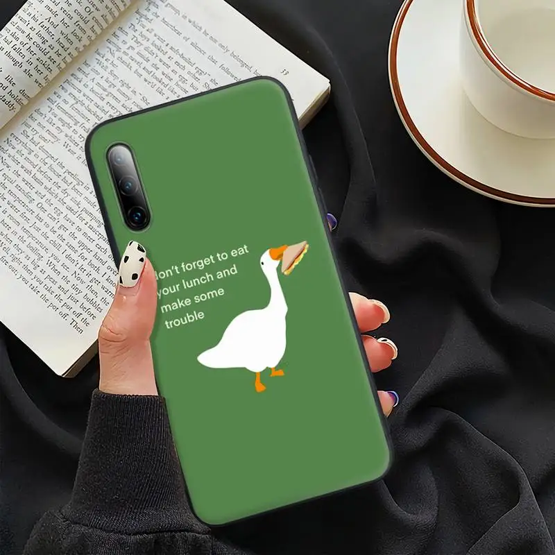 Чехол с изображением утки гуся для Redmi Note 6 8 9 10 Pro 9s 8t 7 5A 5 4 4x силиконовый чехол |