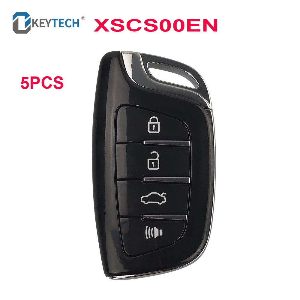 

OkeyTech 4 Buttons Xhorse XSCS00EN Universal VVDI Smart Key For VVDI Key Tool/Mini Key Tool With Proximity Fuction 5PCS/Lot