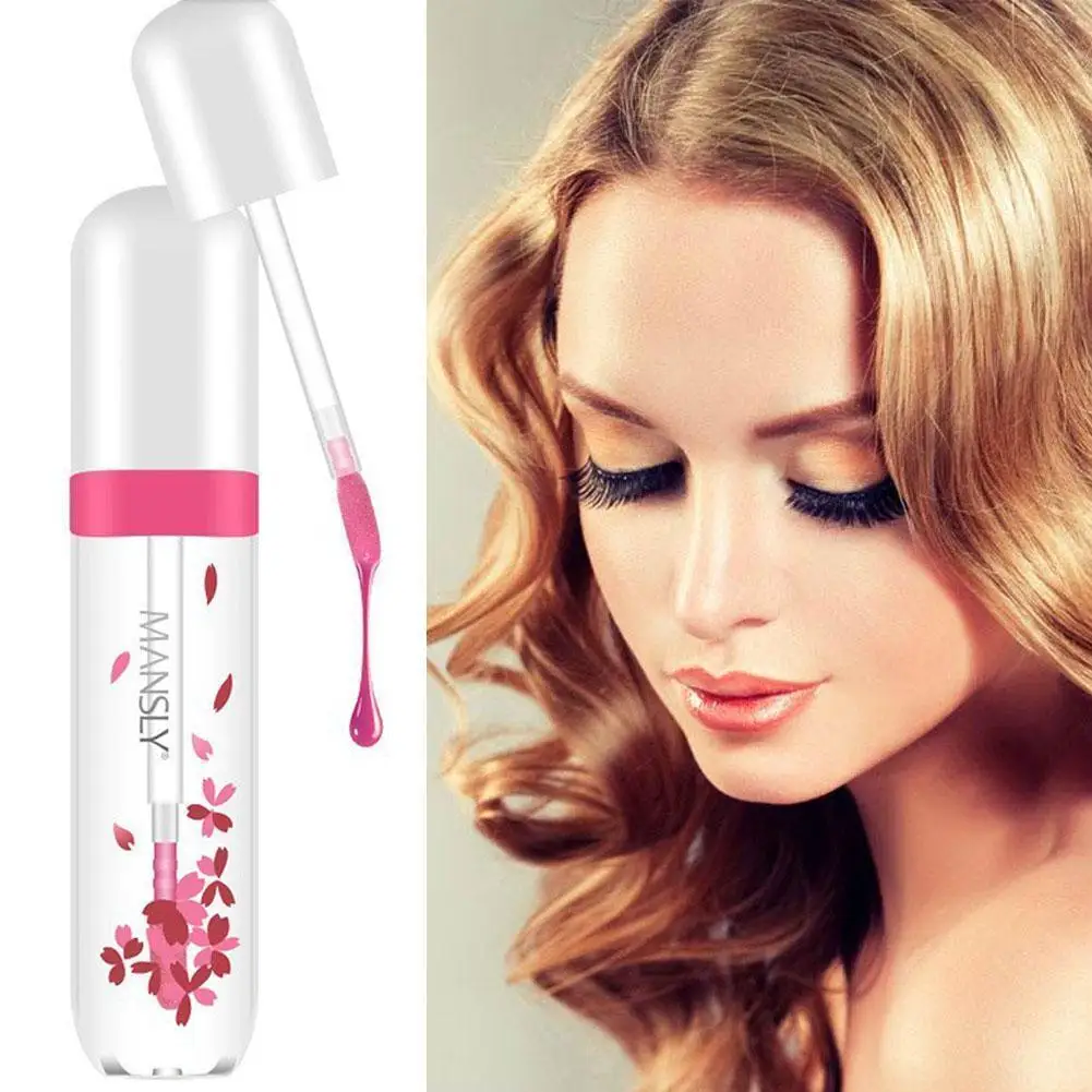 1 шт. прозрачный Увлажняющий блеск для губ пухлые губы тинт косметика пятно