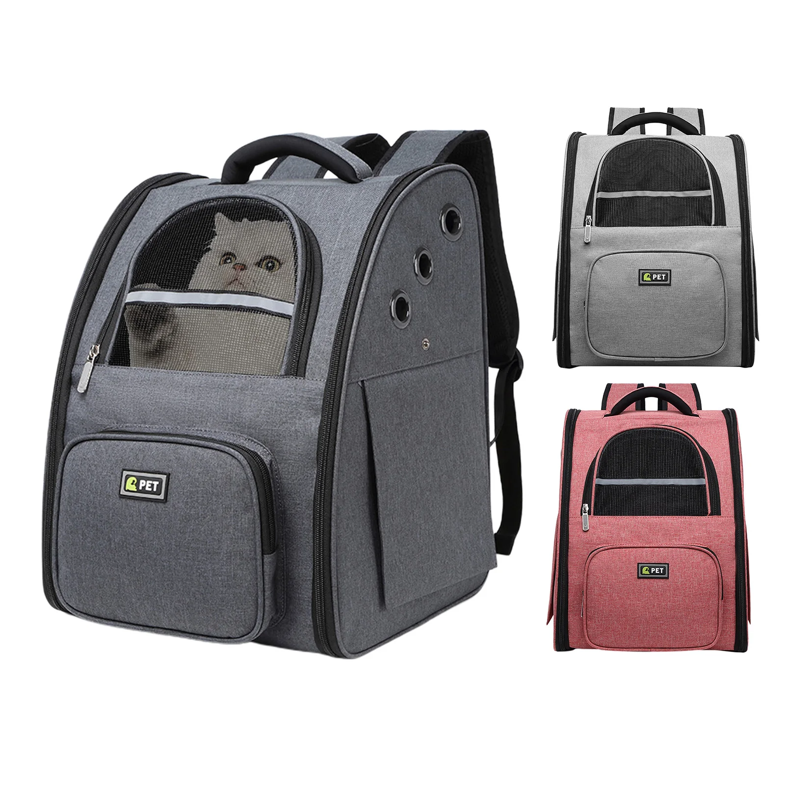 

Pet Dog Cat Carrier Backpack Travel Carry Shoulder Bag Portable