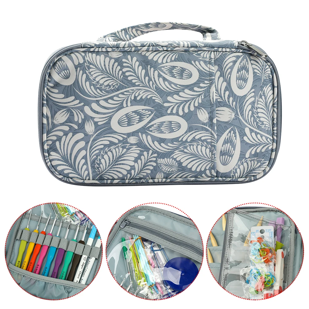 

Сумки для хранения вязальной пряжи в стиле ретро, набор для шитья, органайзер для чехла, женская сумка для шитья, аксессуары для хранения