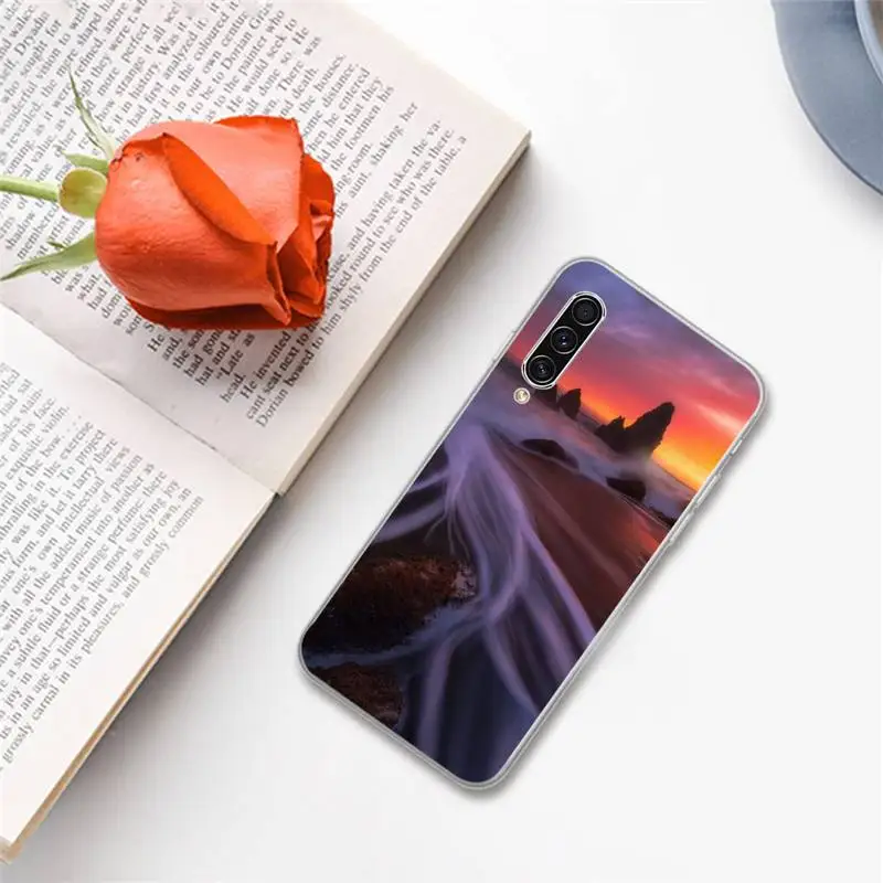

Alpine landscape mobile fundas Phone Case For Samsung A S M Note 9 10 20 fe 21 71 30 ultra plus 5g 11 31 51 s
