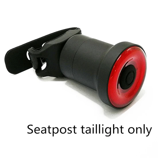 Seatpost Light Twtopse интеллигентая(ый) велосипед Велосипедные фары тормозов Предупреждение автоматическое определение для езды на велосипеде, MTB дорожный велосипед хвост сзади светильник лампа аксессуары - Цвет: Seatpost Light
