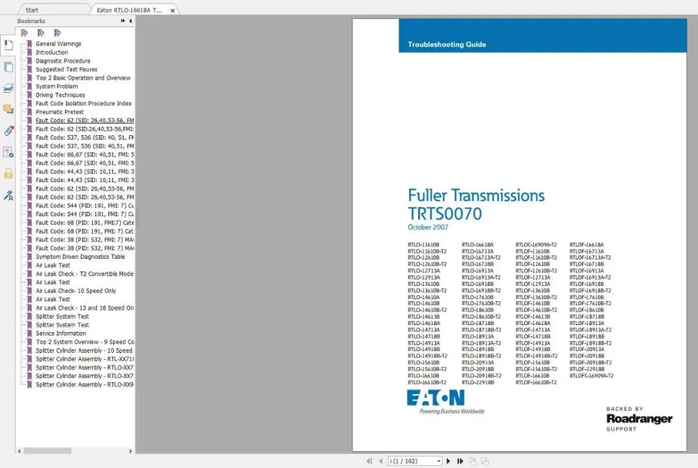 Eaton передача PDF 4 04 GB 2020 руководство по эксплуатации полный DVD | Автомобили и