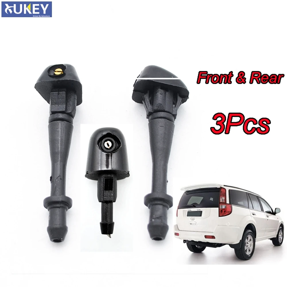 Форсунка омывателя лобового стекла Xukey 3 шт./компл. для Great Wall Haval Hover H3 X240 2005 2006 2007 2008