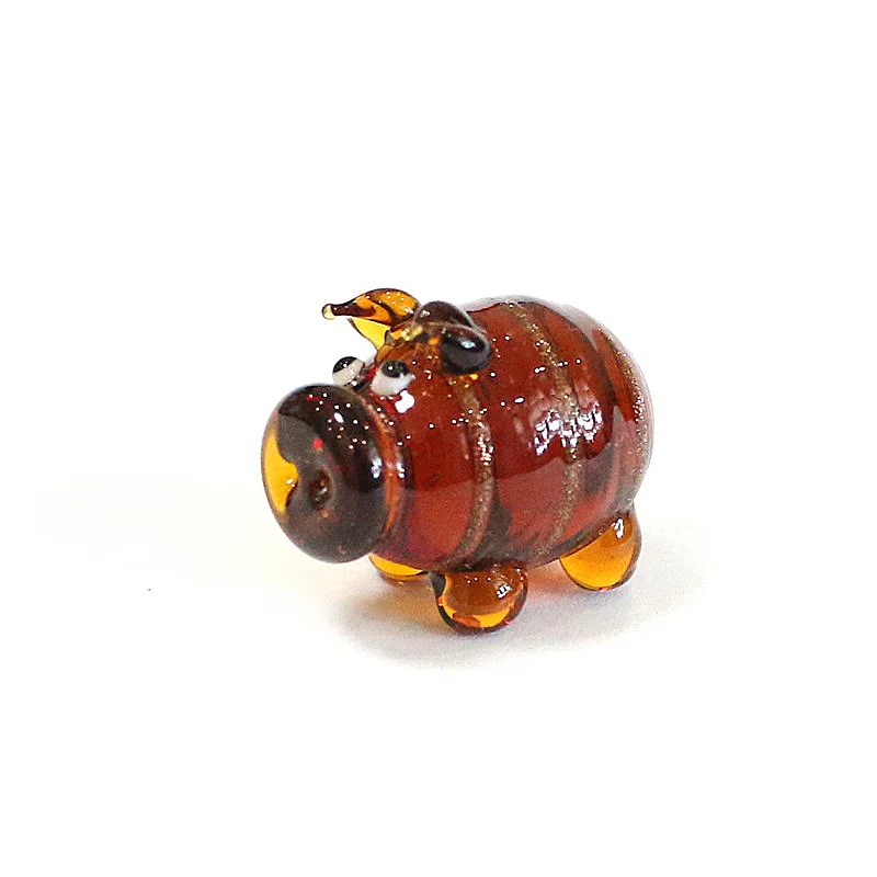 

Мини-фигурка свинья из муранского стекла GLASS MOUSE