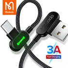 Кабель зарядный Mcdodo, 3 А, USB Type-C, 90 градусов