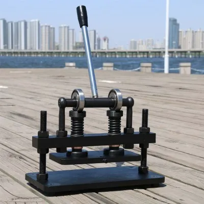 Ручной станок для резки кожи простой ручной нож пресс высечки режущий