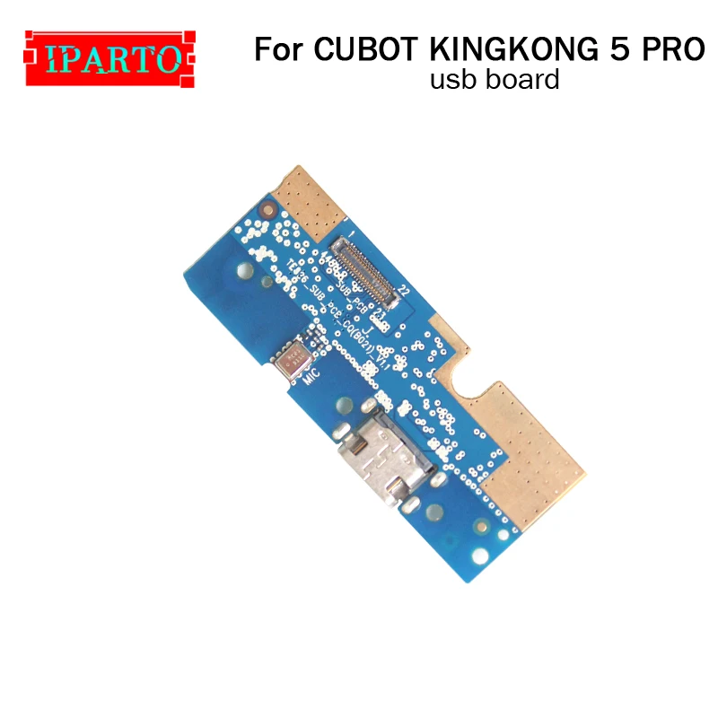 Usb-плата CUBOT KINGKONG 5 PRO 100% оригинальная новая для usb-подключения Замена платы