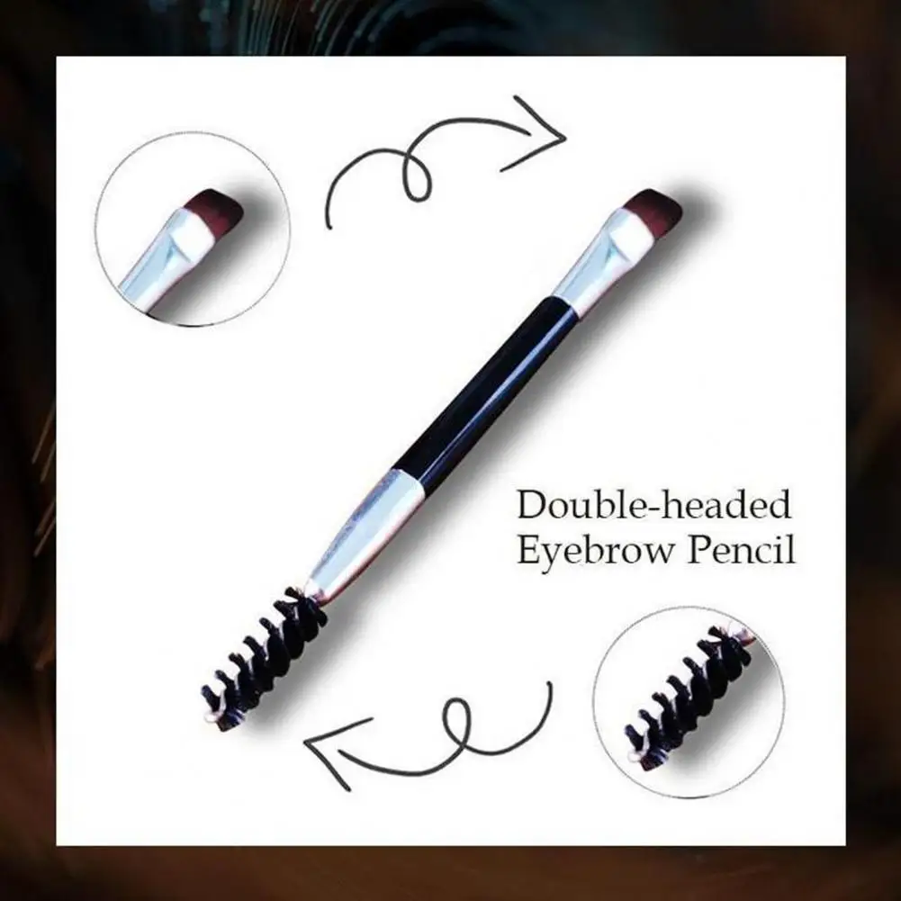 6.2g Eyebrow Cream Waterproof Air Cushion Design with Brush Long Lasting Double Headed Pencil for Women | Красота и здоровье