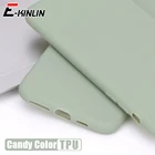 Силиконовый чехол карамельных цветов для телефона XiaoMi Mi 11 11X 11i 10i 10T Note 10 Ultra 8 9 9T Pro Lite SE, Матовый Мягкий ТПУ однотонный чехол