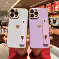 moskado tpu frosted love wristband phone case for iphone 11 pro max 12 13 mini x xs max xr 7 8plus mobile phone protective shell