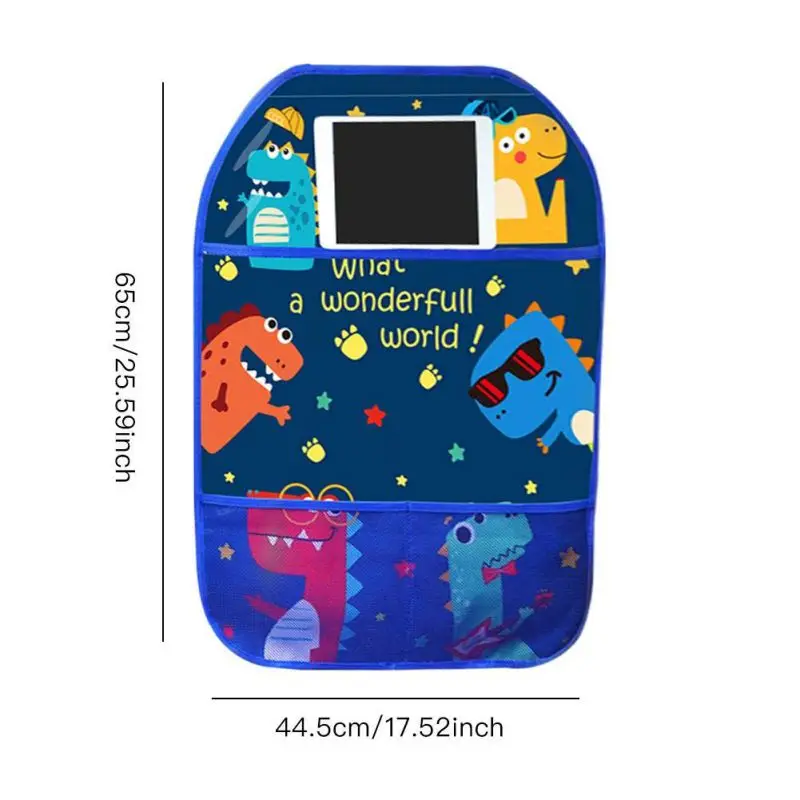 Мультяшная защитная накладка на заднее сиденье автомобиля автомобильный