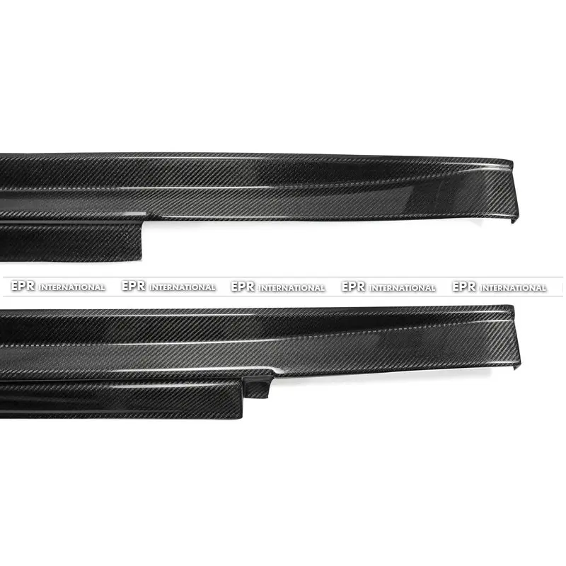 Автомобильный Стайлинг для R35 GTR GT R Zele стиль углеродное волокно боковая юбка