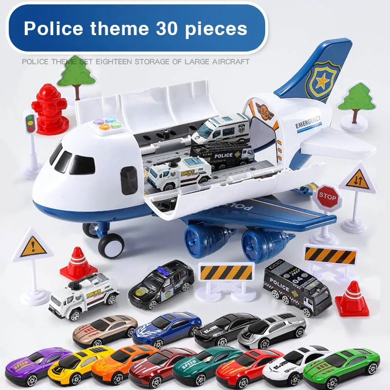 Детская игрушка RC самолет свободный музыкальный трек инерции игрушечный