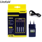 Liitokala Lii402 18650 зарядное устройство 1,2 в 3,7 в 3,2 в AAAAA 26650 NiMH литий-ионный аккумулятор умное зарядное устройство 5 в 2 а вилка стандарта ЕС