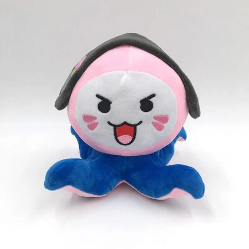 3 шт./lot20cm над игрой мягкие игрушечные часы OW Pachimari лук маленький плюшевый кальмар куклы Детский подарок для поклонников OW