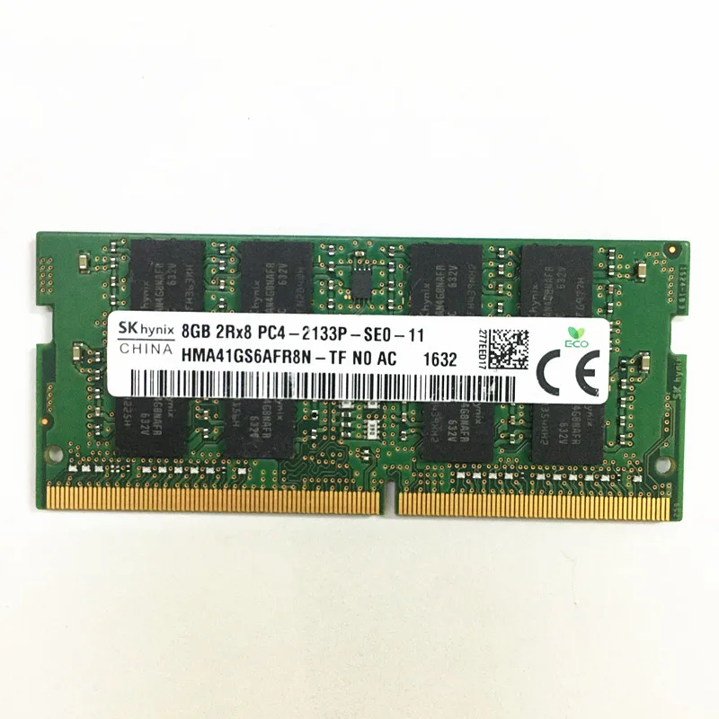 Оперативная память SKhynix DDR4 б/у 8 ГБ 2133 2RX8 PC4-2133P-SE0 | Компьютеры и офис