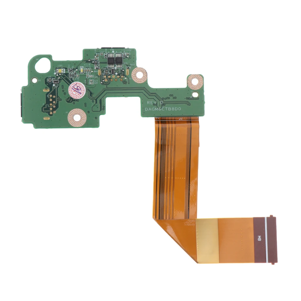 Замена USB 3 0 I/O печатная плата с гибким кабелем для Dell XPS 15 L502X GRWM0 DAGM6CTB8D0 | Компьютеры