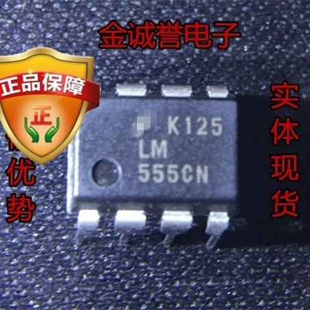 5 шт. LM555CN LM555 LM 555CN совершенно новый и оригинальный чип IC | Электронные компоненты