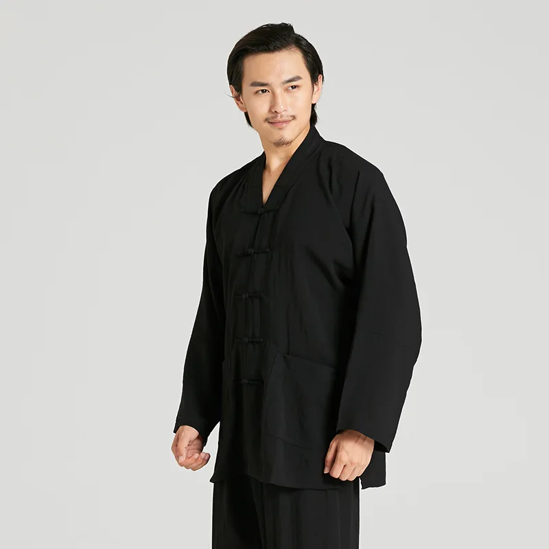 

Wudang Taoist Suit Shaolin Monk Kung Fu Uniform Tai Chi Wing Chun Jacket and Pants Custom Tailored Need Measurements