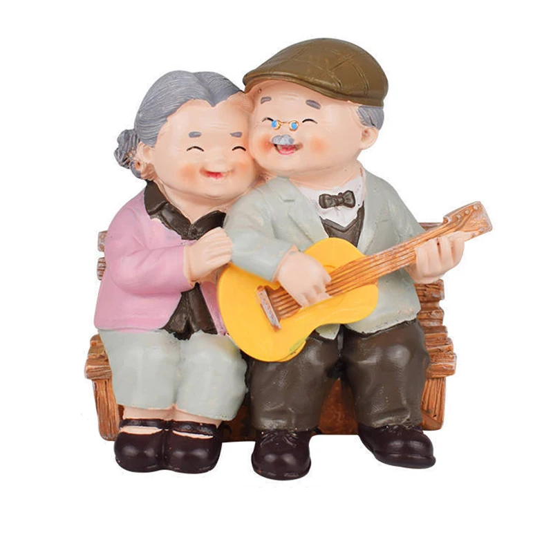 

Подарок для бабушек и дедушек, украшение для влюбленных, модель украшения для двоих, украшение для дома, гостиной, Романтический Новый дом, с...