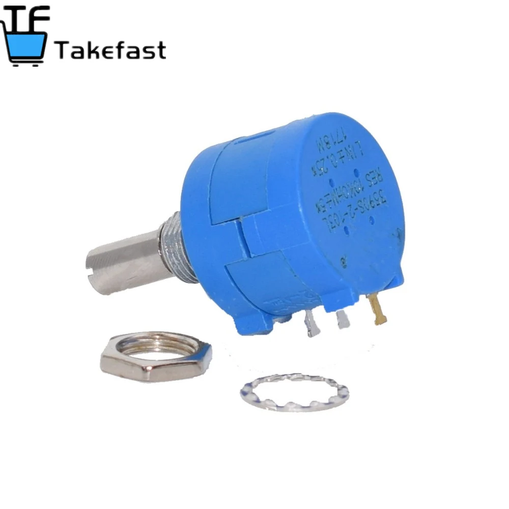 1PCS 3590S series potentiometer 500 1K 2K 5K 10K 20K 50K 100K ohm 3590S-2-103L 101 102 103 104 201 202 203 501 502 503 - купить по