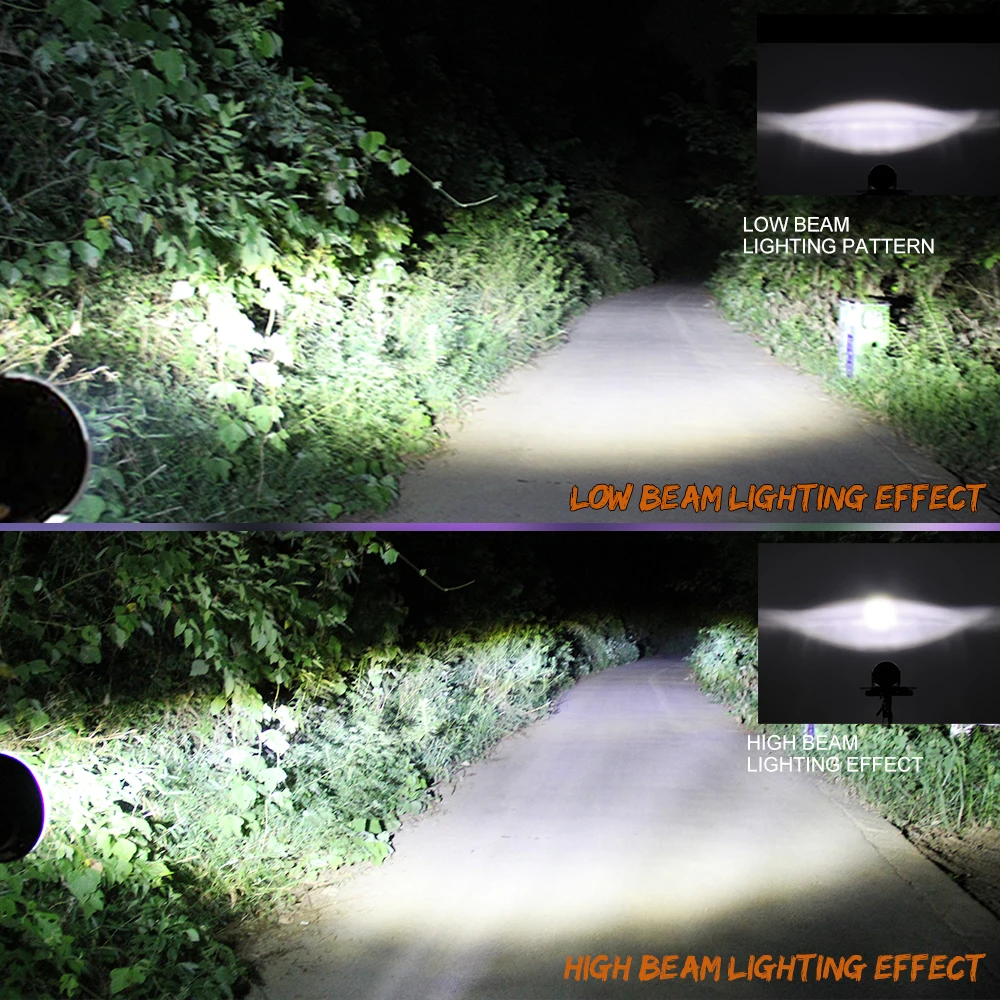 

CO LIGHT 7" Led Car Motorcycle Headlight H4 Hi/Low Dot E9 Turn Signal Moto Headlamp Head Light 12V 24V For Offroad Niva Lada