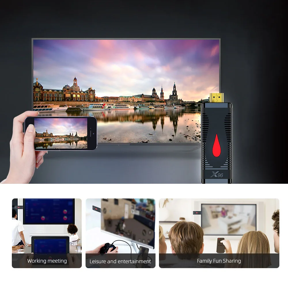 Смарт ТВ малого размера для Android приставки беспроводной HDMI ключ 10 мини ПК