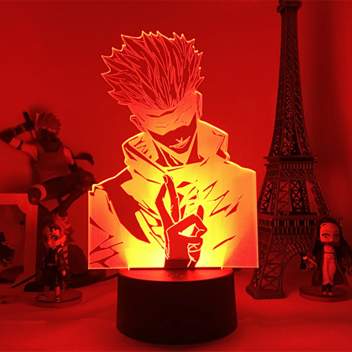 

Anime Lamp Satoru Gojo Jujutsu Kaisen Led Night Light for Birthday Gift Jujutsu Kaisen Nightlight Satoru Gojo Lamp Drop Shipping