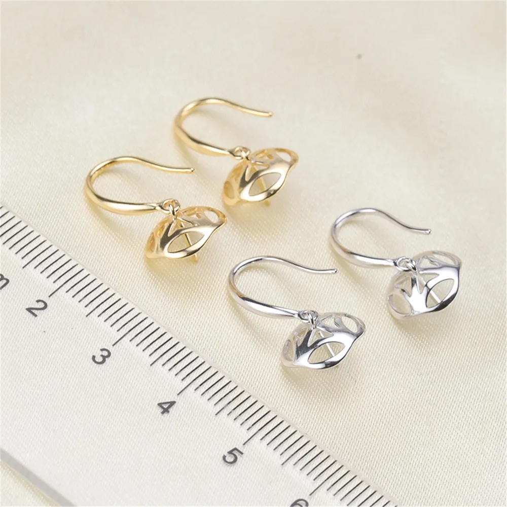 Металлические аксессуары для изготовления сережек застежки медных и серебряных