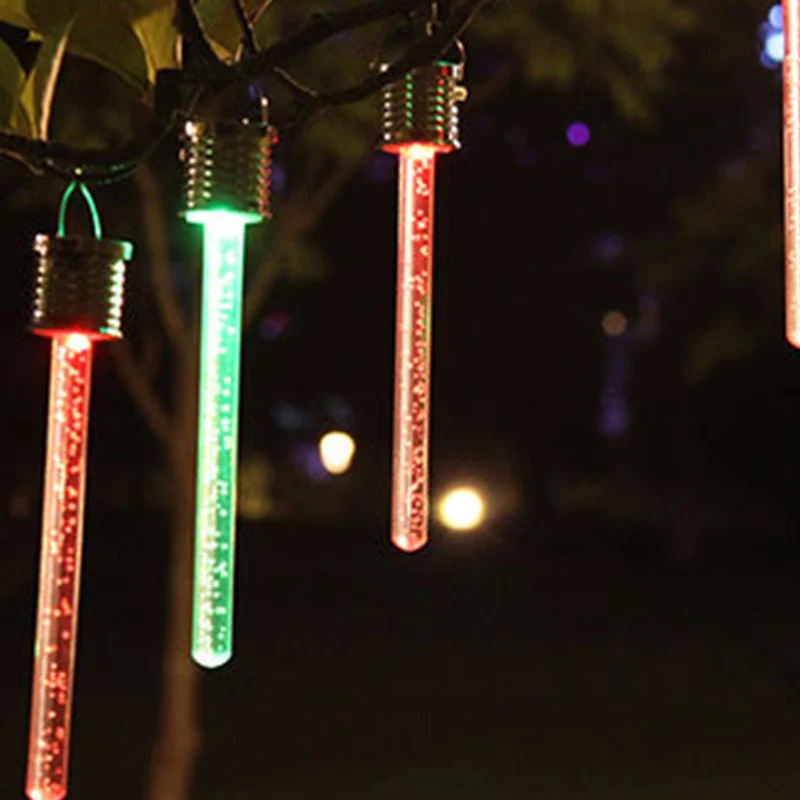 

Solar Acrylic Hanging Lamp LED Color Changing Garden Lighting Waterproof EJ