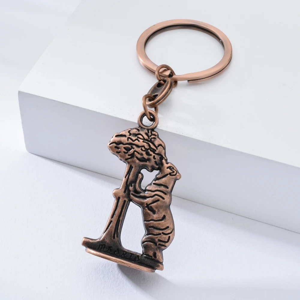 Vicney новейший Испания медведь и клубничное дерево брелок символика статуя Мадрид брелок Испания путешествия сувенир брелок