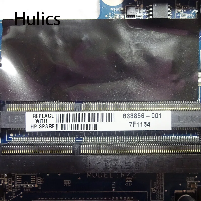 Hulics 638856-001 подходит для hp Pavilion G4 G6 G7 DA0R22MB6D0 Материнская плата ноутбука