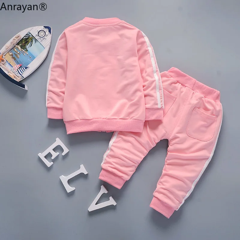 Модная весенне осенняя хлопковая куртка для маленьких мальчиков и девочек Брюки