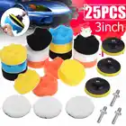 Набор полировальных подушек для Губка для полировки, комплект из 25 Автомобильная полировальная Подушка Для Полировки Автомобиля
