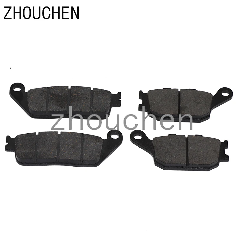 Передние и задние тормозные колодки для мотоцикла HONDA VT 1100 Shadow Saber 1998 1999 2000 2001 2002 2003