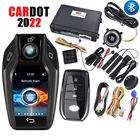 Пульт дистанционного управления CARDOT с ЖК-дисплеем, запуск двигателя, бесключевой доступ, защита от кражи, Автомобильная сигнализация для рынка Бразилии и России