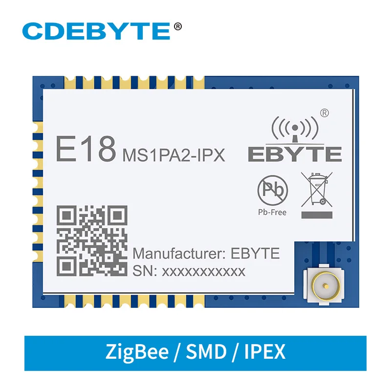 Беспроводной сетевой приемо передатчик Ebyte ZigBee 2 4 ГГц с поддержкой технологии CC2530