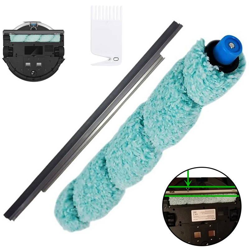 Робот-очиститель для мытья пола основная щетка и скребок Ilife W400 аксессуары |