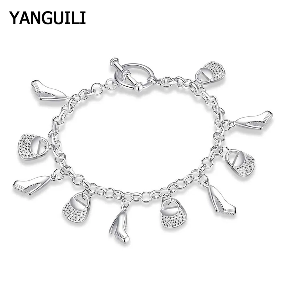 Новое поступление 925 стерлинговые серебряные ювелирные украшения комплект из