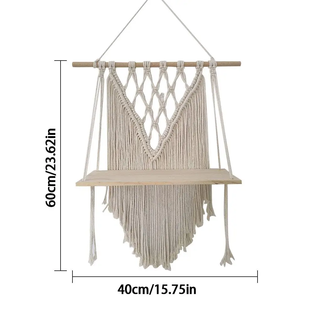 Макраме Тканые настенные Висячие бохо шик Богемный домашний геометрический