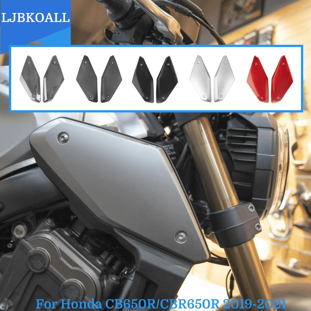 

2020 CB 650 R Accessories Motorcycle Fuel Gas Tank Front Side Frame Trim Cover Panel Fairing for Honda CB650R CBR650R 2019-2022